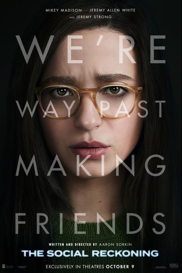 Director:&nbsp;Aaron Sorkin Reparto:&nbsp;Jeremy Strong, Mikey Madison, Jeremy Allen White, Bill Burr Distribuidora:&nbsp;Sony Pictures Género:&nbsp;Drama
